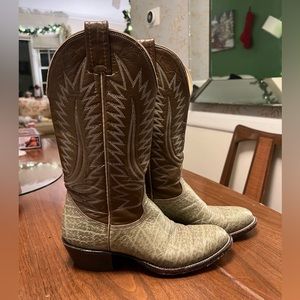 Green Nocona Boots